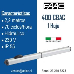 FAAC 400 CBAC 1H