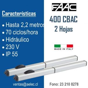 FAAC 400 CBAC 2H
