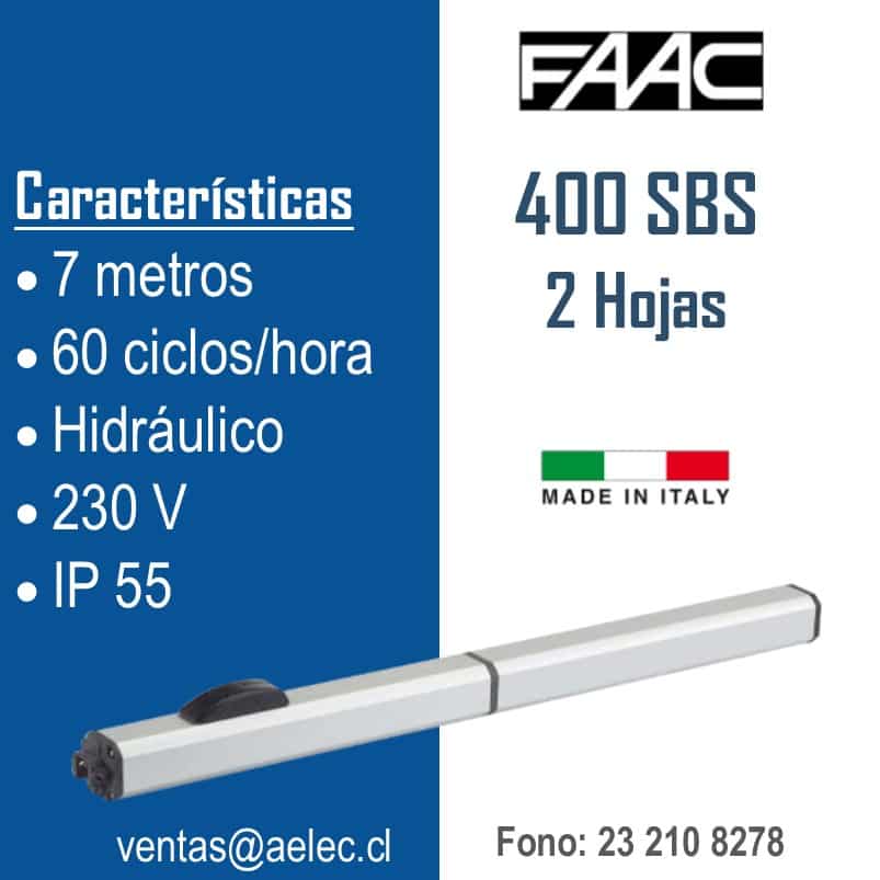 FAAC 400 SBS 2H