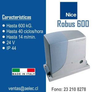 NICE Robus 600 kG