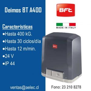 BFT Deimos BT A400 kG