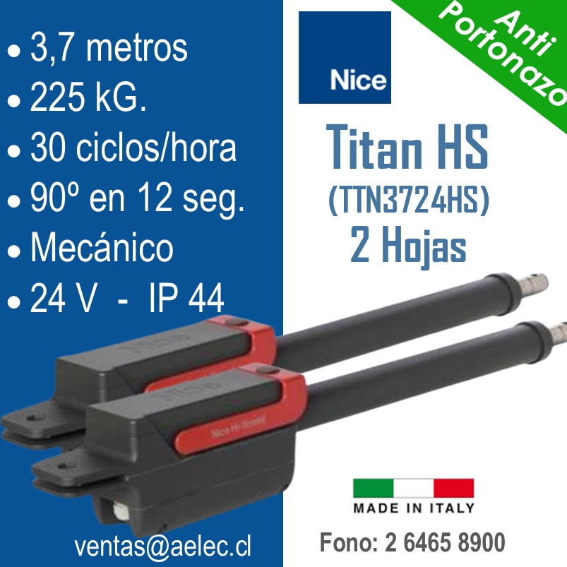 NICE Titan TTN3724HS 2H