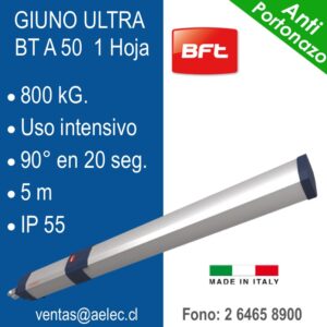 BFT GIUNO ULTRA BT A 50 1 Hoja